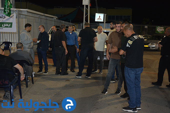 لقاء انخابي حاشد للقائمة الموحدة في بيت الأخ اكرم عابد في جلجولية 